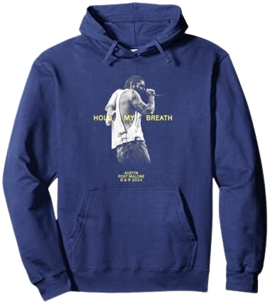 Post Malone Hold My Breath Pullover Hoodie Post Malone Hold My Breath Pullover Hoodie