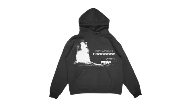 Post Malone F-1 Trillion Hoodie Black Men Post Malone F-1 Trillion Hoodie Black Men