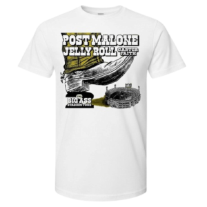 Post Malone Jelly Roll Carter Faith The Big Ass Stadium Tour Part 2 2026 Shirt