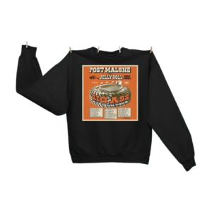 Post Malone Jelly Roll On The Big Ass Stadium Tour 2025 Sweatshirt