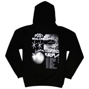 Post Malone Unisex Pullover Hoodie Collage