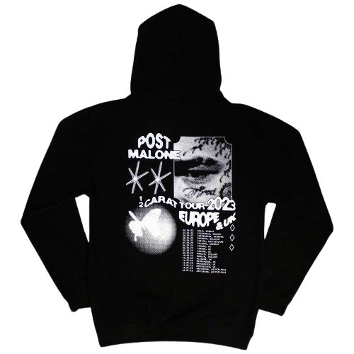 Post Malone Unisex Pullover Hoodie Collage Post Malone Unisex Pullover Hoodie Collage