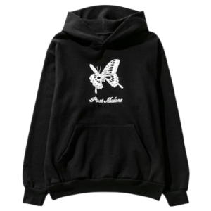 Verdy X Post Malone Hoodie Black