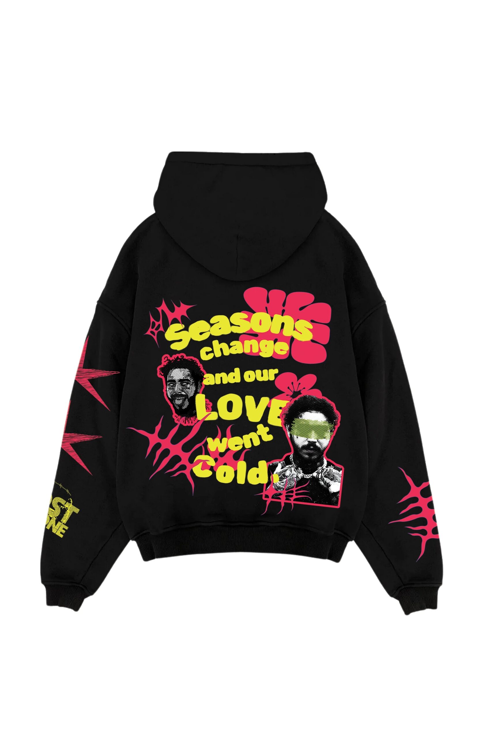 Post Malone Designed Oversized Hoodie Post Malone Designed Oversized Hoodie