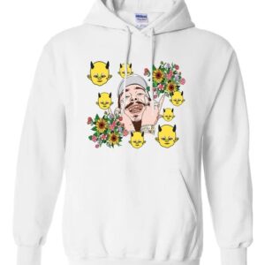 Post Malone Hoodie - Sunflower Tour Merch Gift for Fans