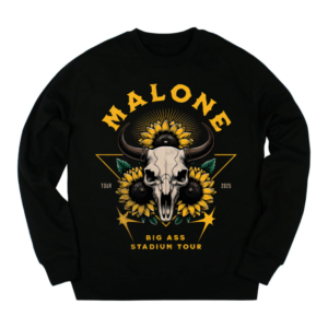 Malone With Jelly Roll Big Ass-Stadium Sweatshirt