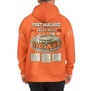 Post Malone X Jelly Roll The Big Ass Stadium Tour Hoodie
