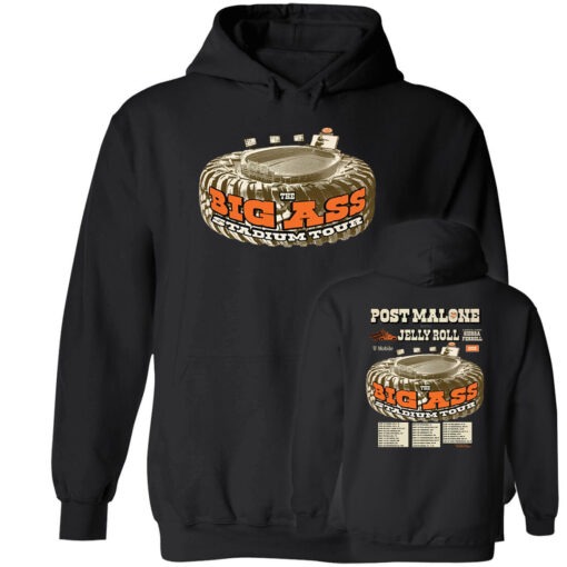 Post Malone Big Ass Stadium Tour 2025 Hoodie Post Malone Big Ass Stadium Tour 2025 Hoodie