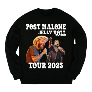 Post Malone With Jelly Roll Tour 2025 Sweatshirt