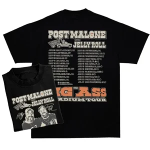 Post Malone Tour T-Shirt Big Ass Stadium Tour