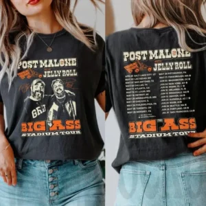 Post Malone Tour T-Shirt Big Ass Stadium Tour
