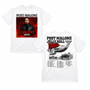 Post Malone Big Ass Stadium Tour 2026 Collector Shirt