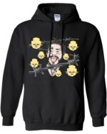 Post Malone Hoodie Rockstar Tour Merch Gift for Fans