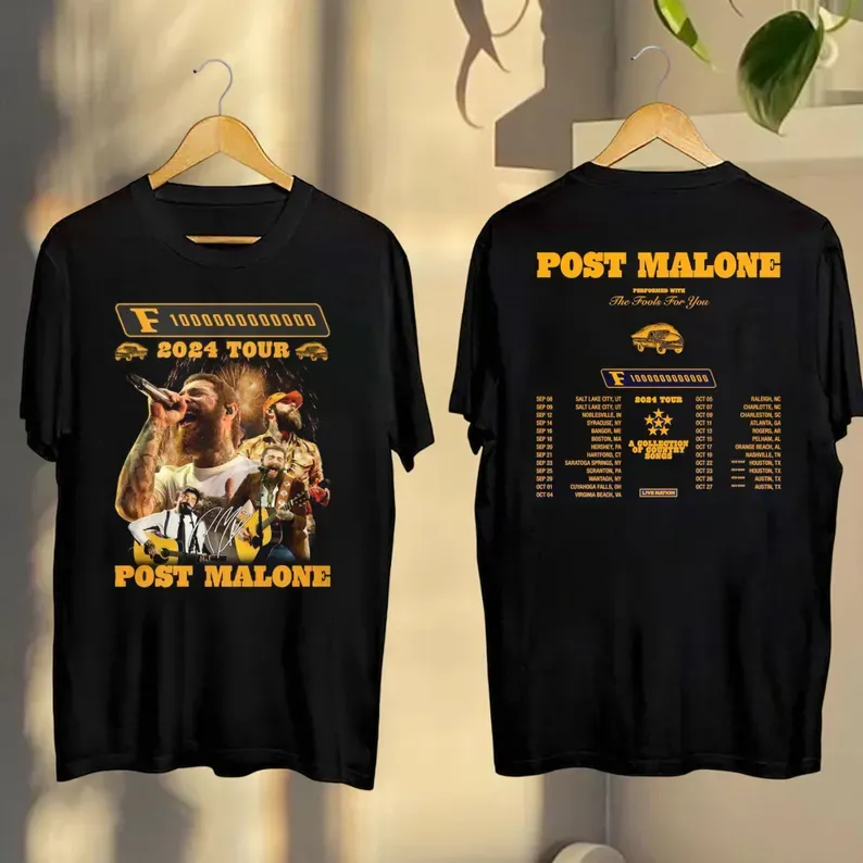 Post Malone The F-1 Trillion Tour 2024 Shirt Post Malone The F-1 Trillion Tour 2024 Shirt