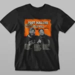Post Malone Tour 2025 with Jelly Roll Shirt