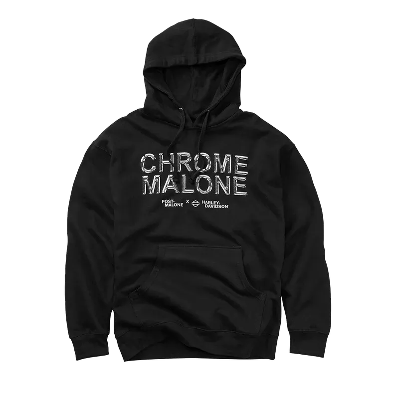 Post Malone x h-d Chrome Malone Pullover Hoodie Post Malone x h-d Chrome Malone Pullover Hoodie