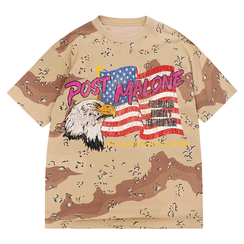 Big Ass Stadium Tour Desert Camo Tee Big Ass Stadium Tour Desert Camo Tee