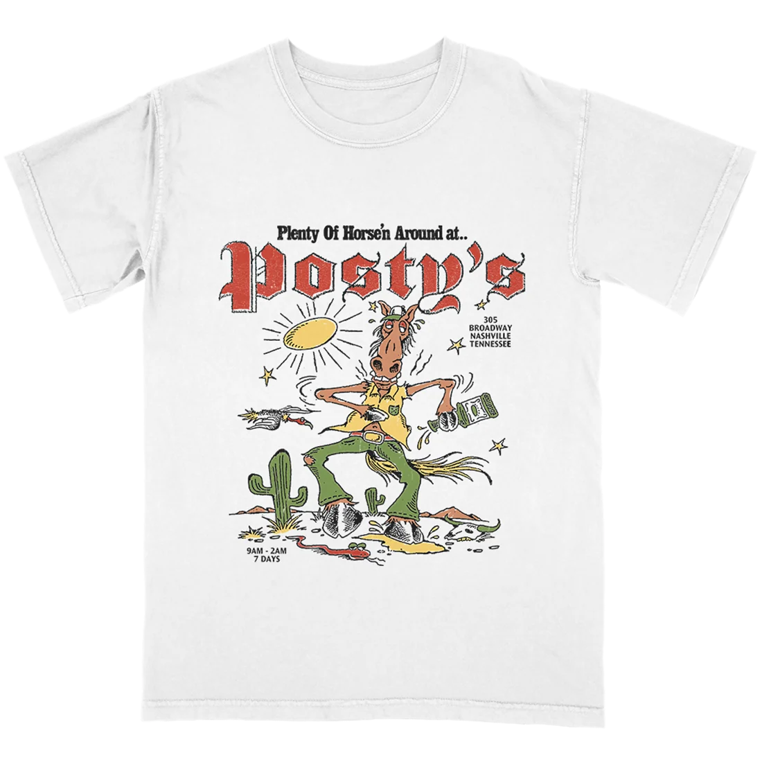 Horse'n Around Posty's T-Shirt Horse'n Around Posty's T-Shirt