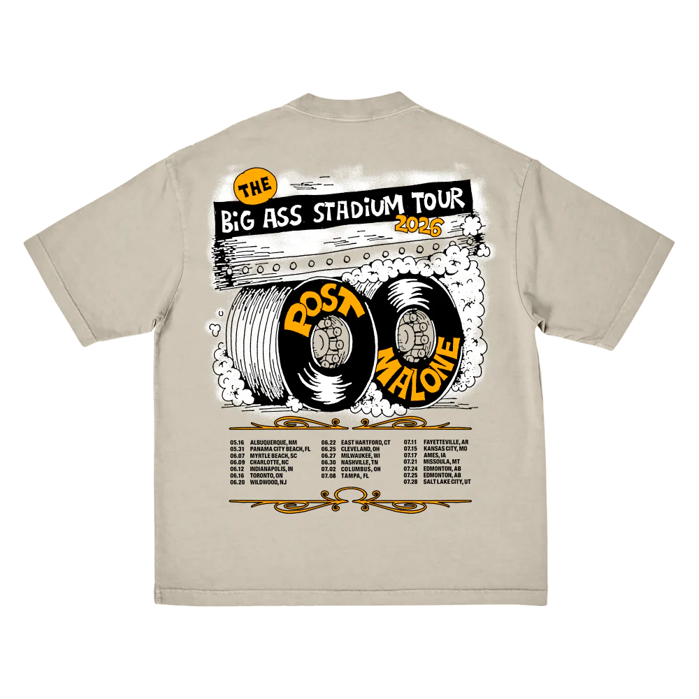 Big Ass Stadium Tour Tire T-Shirt